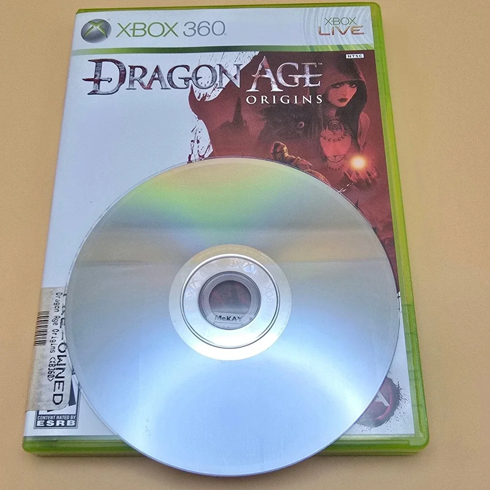 Dragon Age Origins Xbox 360 BioWare RPG Fantasy Game Complete with Manual